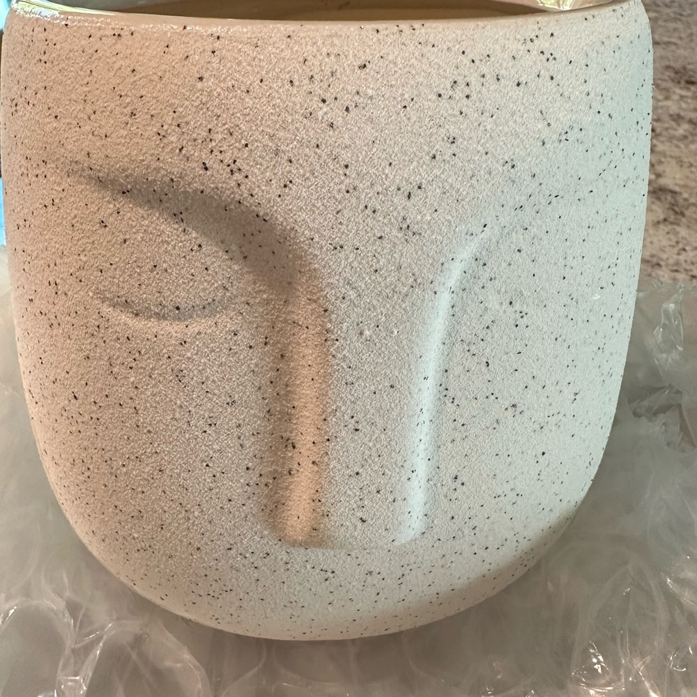 NEW Ceramic Face Planter